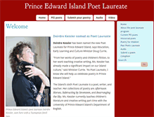 Tablet Screenshot of poetrypei.com